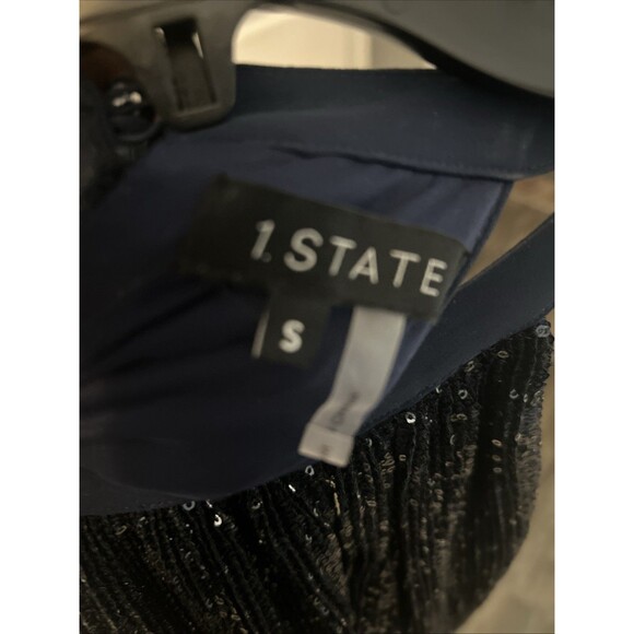 Women’s Small 1. State Sequin Halter Cocktail Dress Size Small - Picture 5 of 6